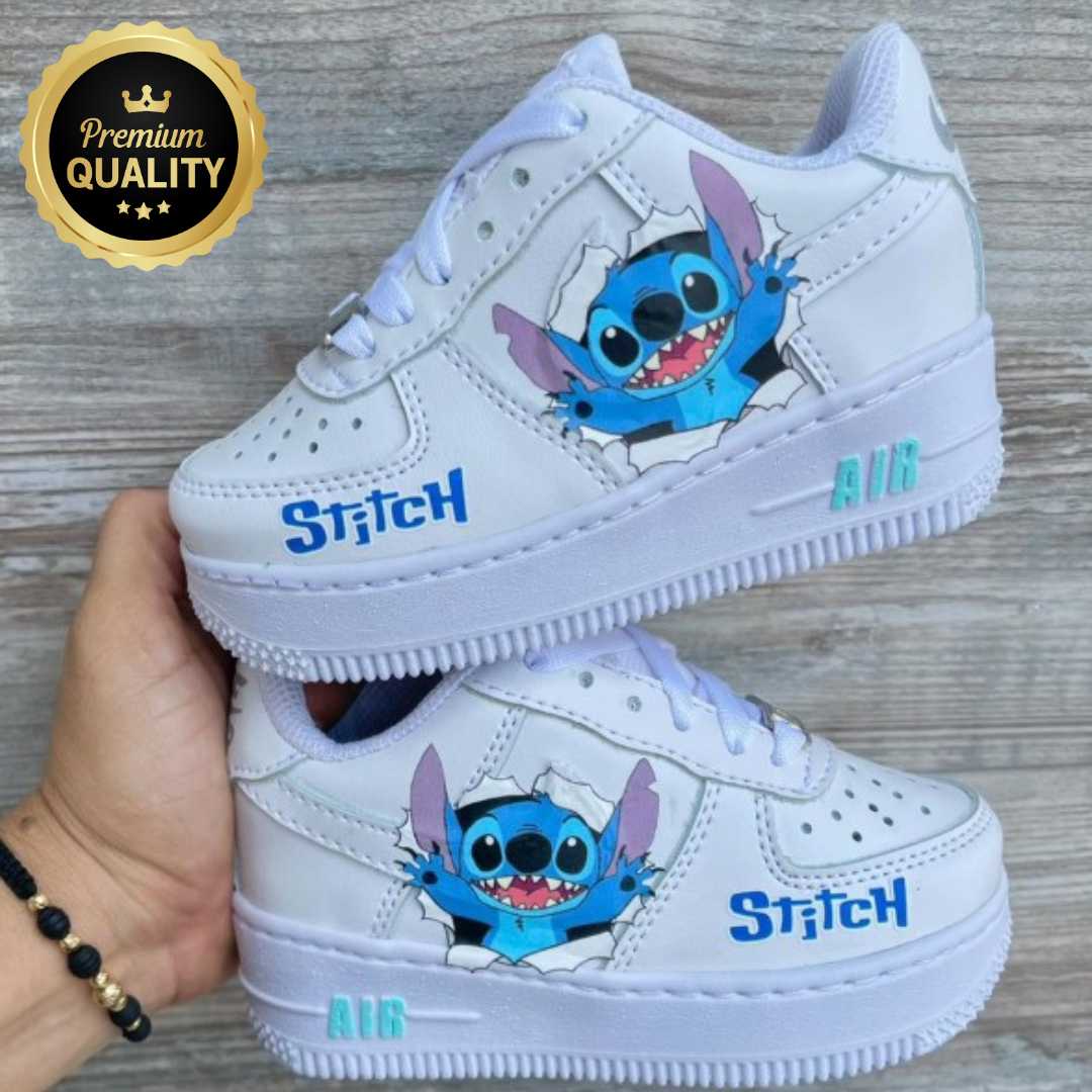 👟✨ Air Force Infantil Stitch ✨👟