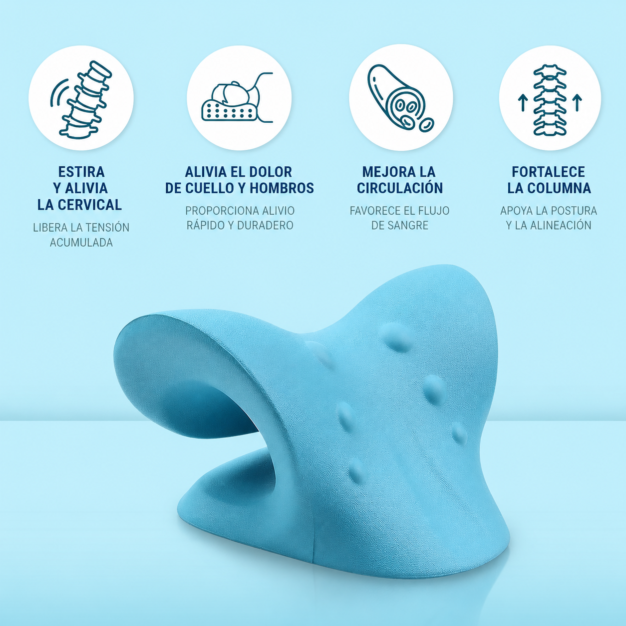 Alivio del dolor - Almohada Tracción Cervical
