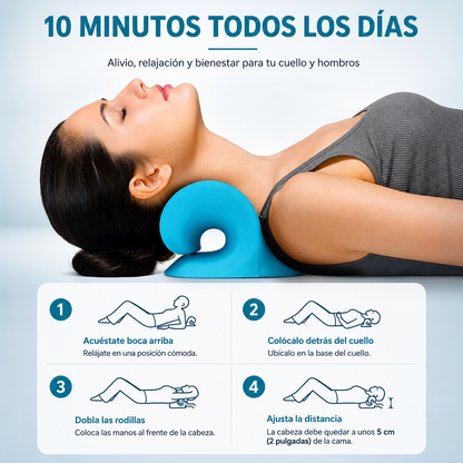 Alivio del dolor - Almohada Tracción Cervical