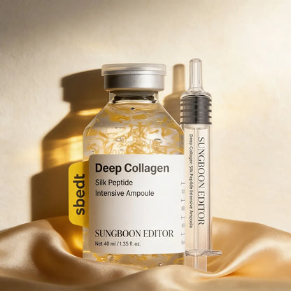 Péptidos profundos de colágeno y seda