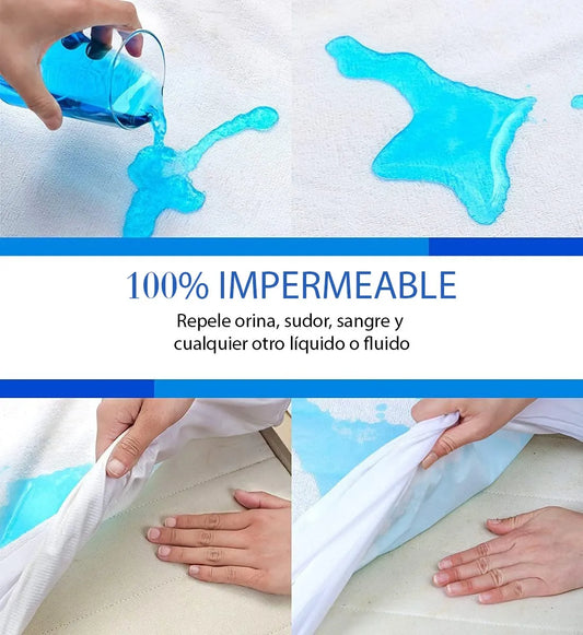 🫗PROTECTOR DE COLCHÓN IMPERMEABLE ROYAL - Conforto, elegancia y protección total para tu descanso