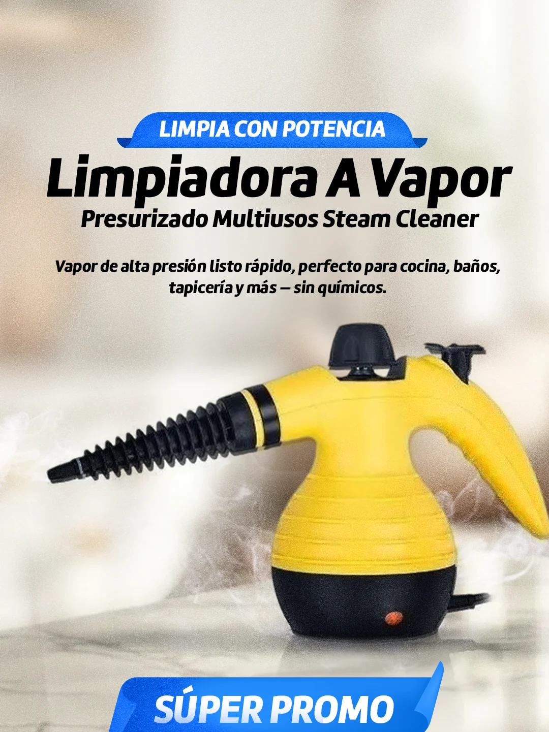 VaporPlus - Limpiador a Vapor